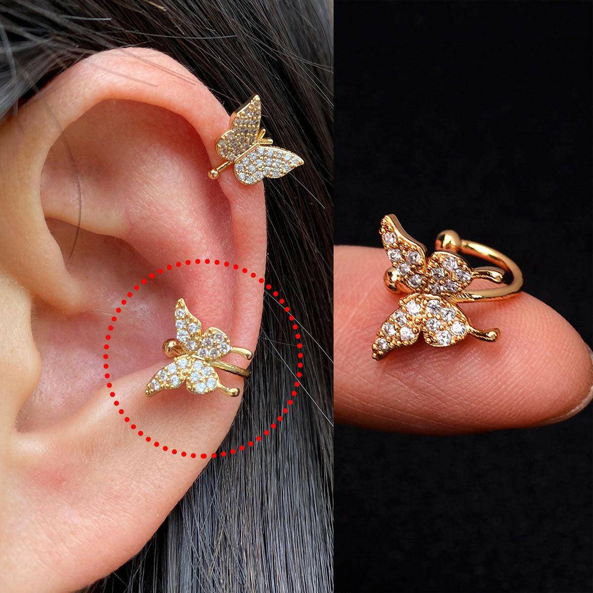 1Pc Cartilage Ear Cuff - Carri's Cache