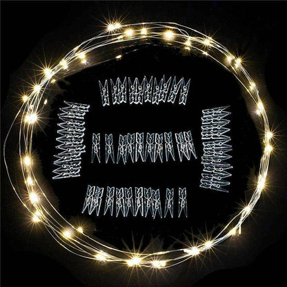 Photo Clip USB LED String Lights Fairy Lights Outdoor Battery Operated Led Garland String Lights For Bedroom Home Decoration - Carri's Cache