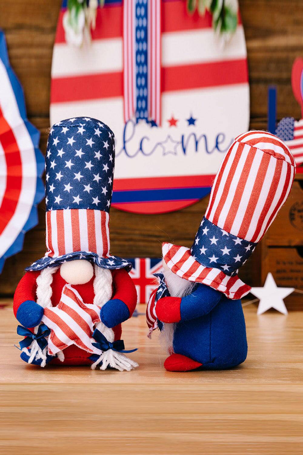 2-Piece Independence Day Decor Gnomes - Carri's Cache