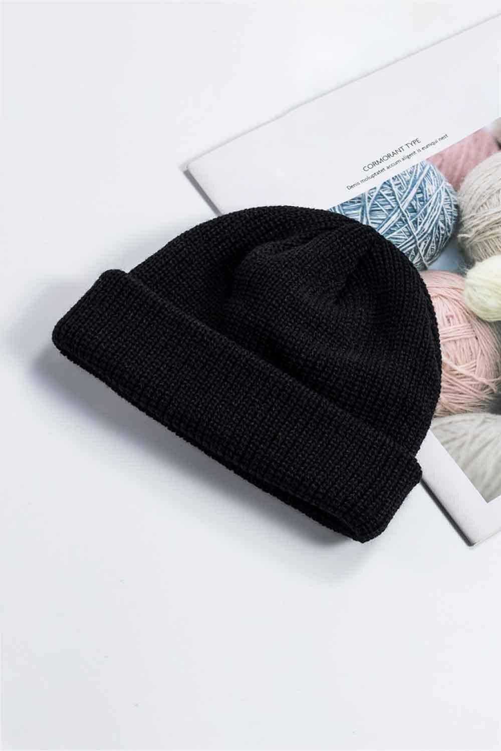 Cozy Rib-Knit Cuff Beanie - Carri's Cache