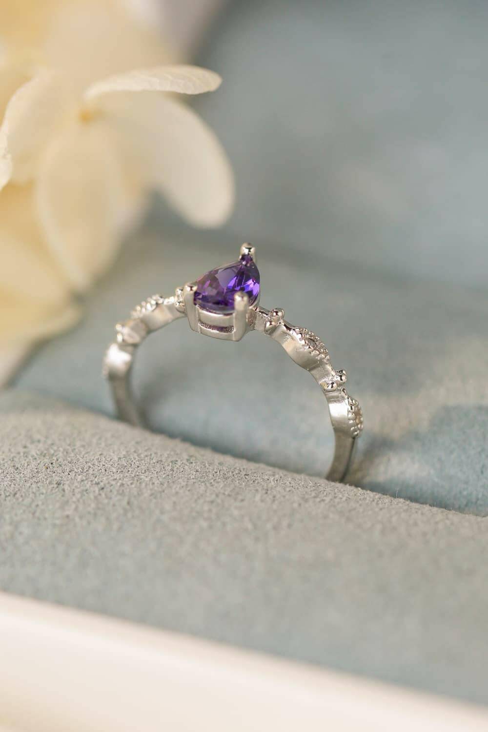 Amethyst 925 Sterling Silver Ring - Carri's Cache