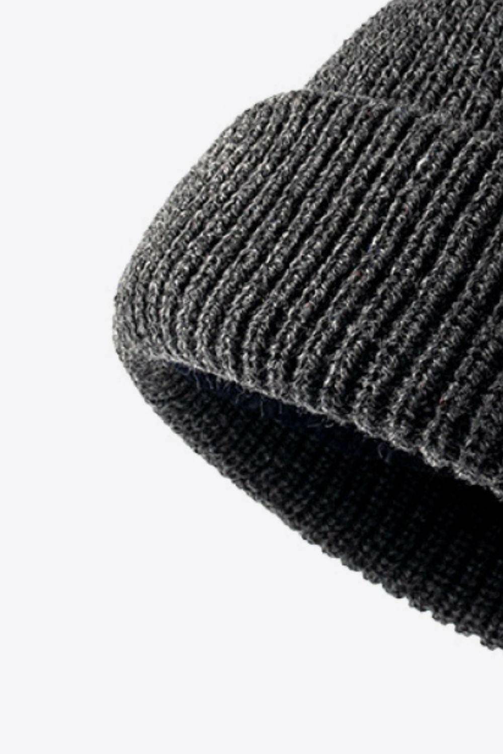 Calling For Winter Rib-Knit Beanie - Carri's Cache