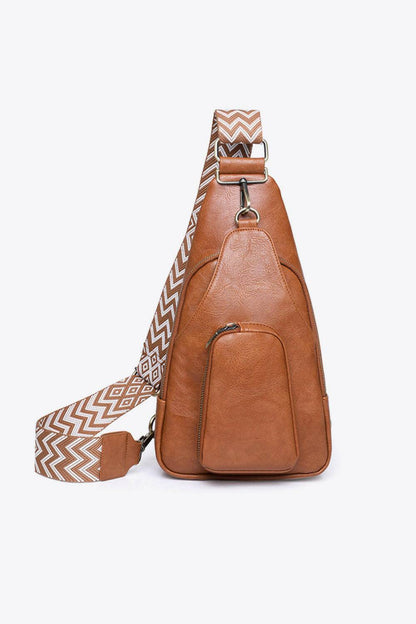 Take A Trip PU Leather Sling Bag - Carri's Cache