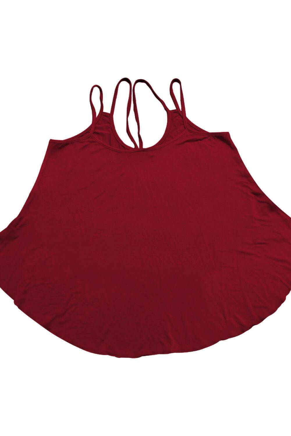 Scoop Neck Double-Strap Cami - Carri's Cache