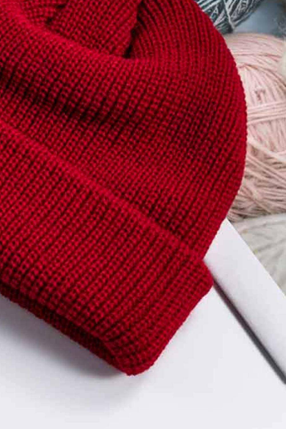 Cozy Rib-Knit Cuff Beanie - Carri's Cache