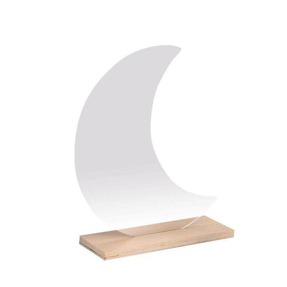 Cute Frameless Mirrors With Wooden Stand - Carri's Cache