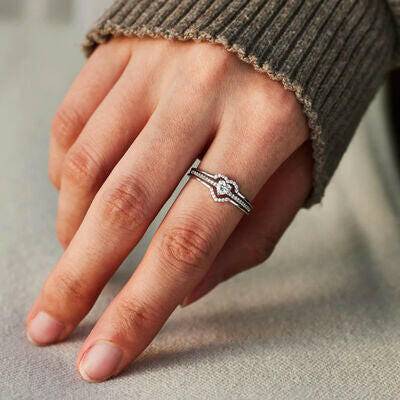 Heart Shape 925 Sterling Silver Ring - Carri's Cache