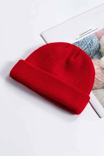 Cozy Rib-Knit Cuff Beanie - Carri's Cache