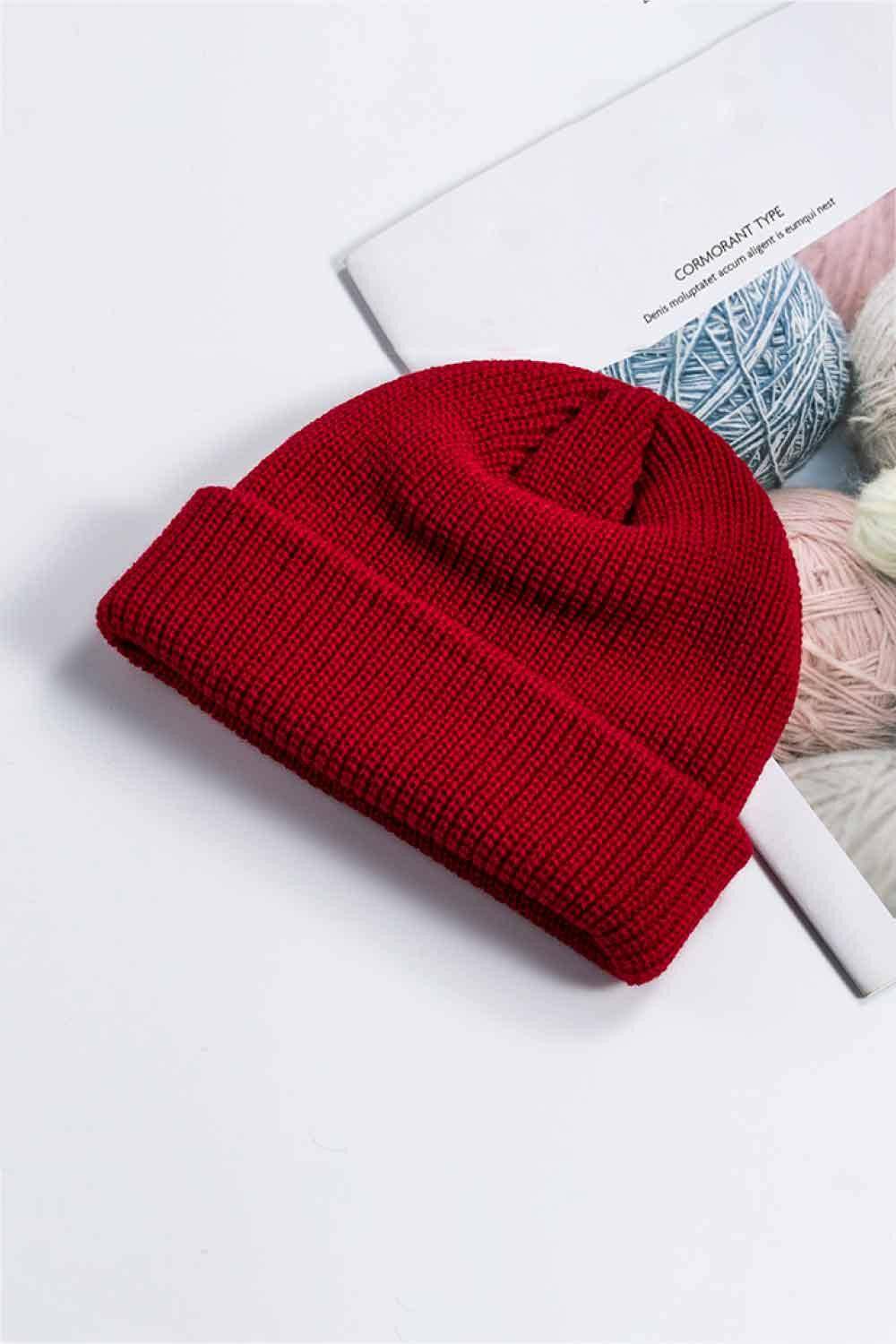 Cozy Rib-Knit Cuff Beanie - Carri's Cache