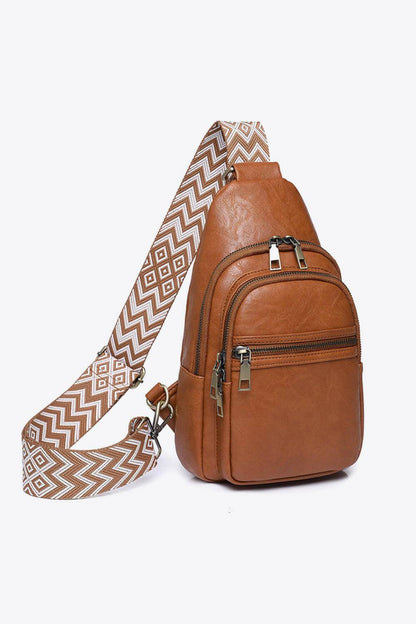 It's Your Time PU Leather Sling Bag - Carri's Cache