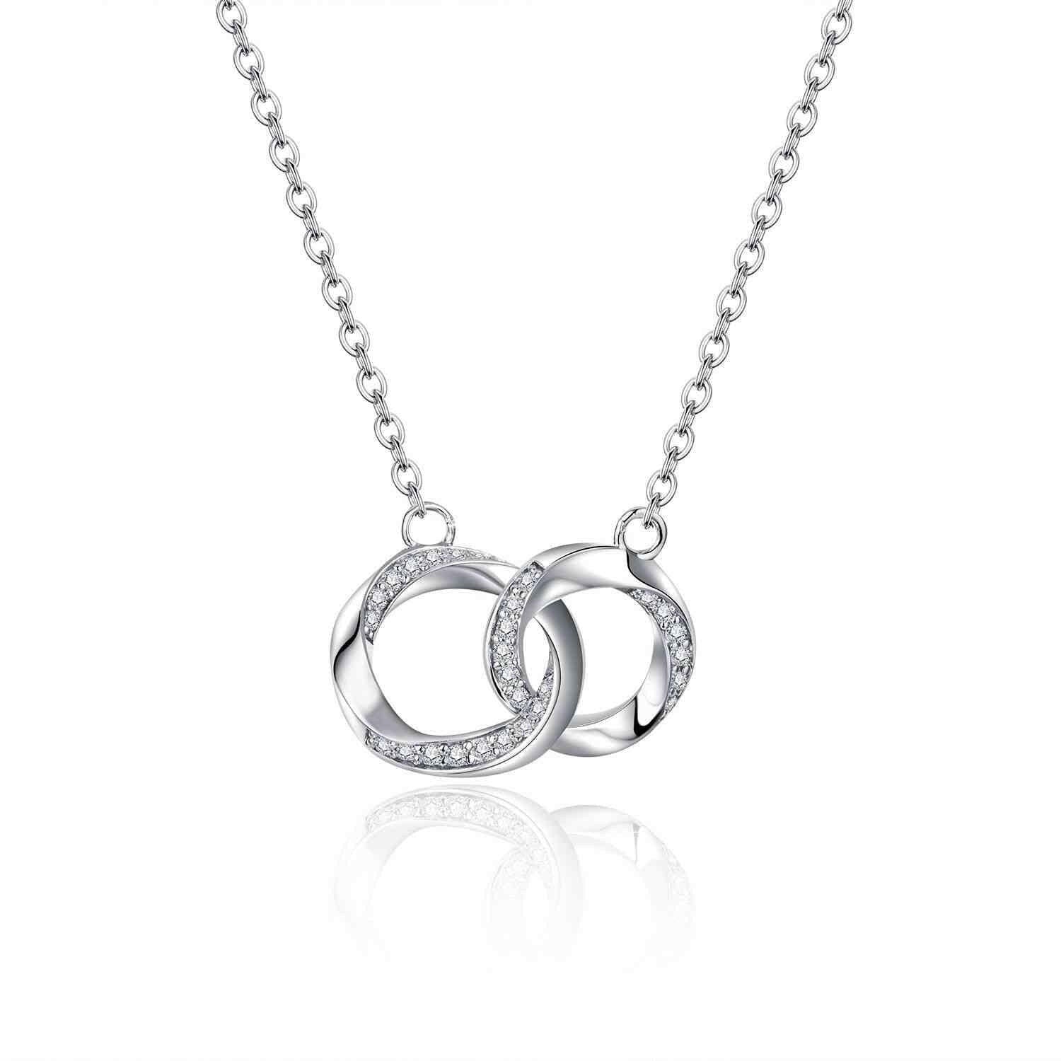 Moissanite 925 Sterling Silver Necklace - Carri's Cache