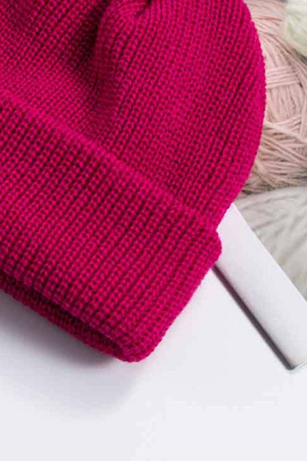 Cozy Rib-Knit Cuff Beanie - Carri's Cache