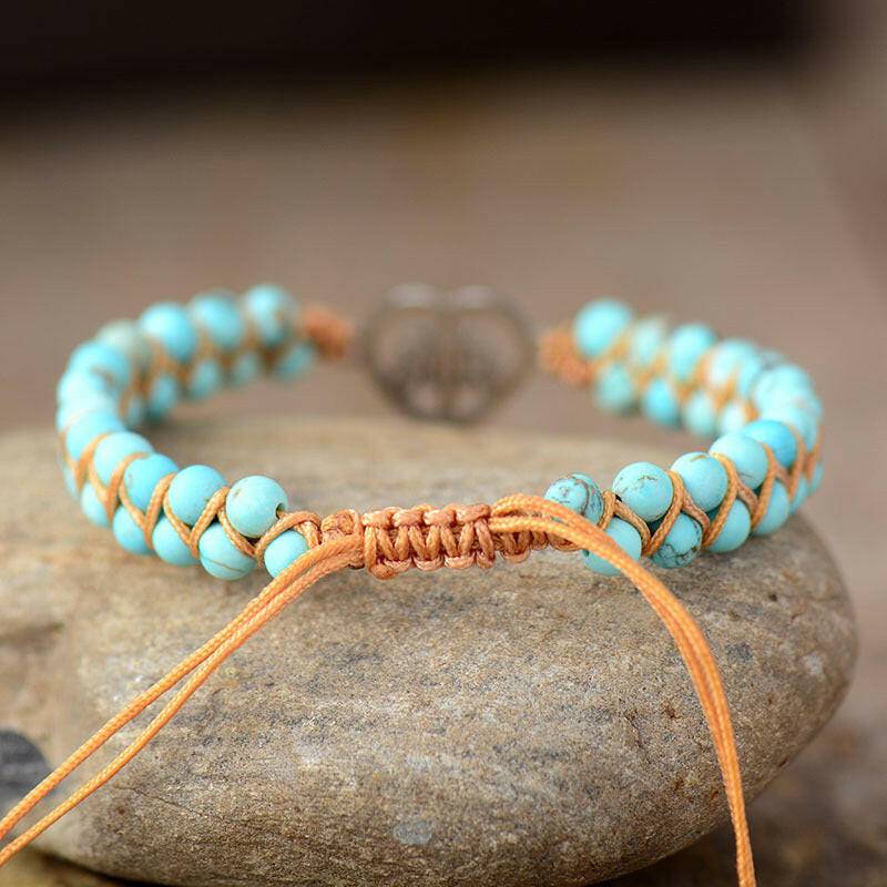 Turquoise Beaded Bracelet - Carri's Cache