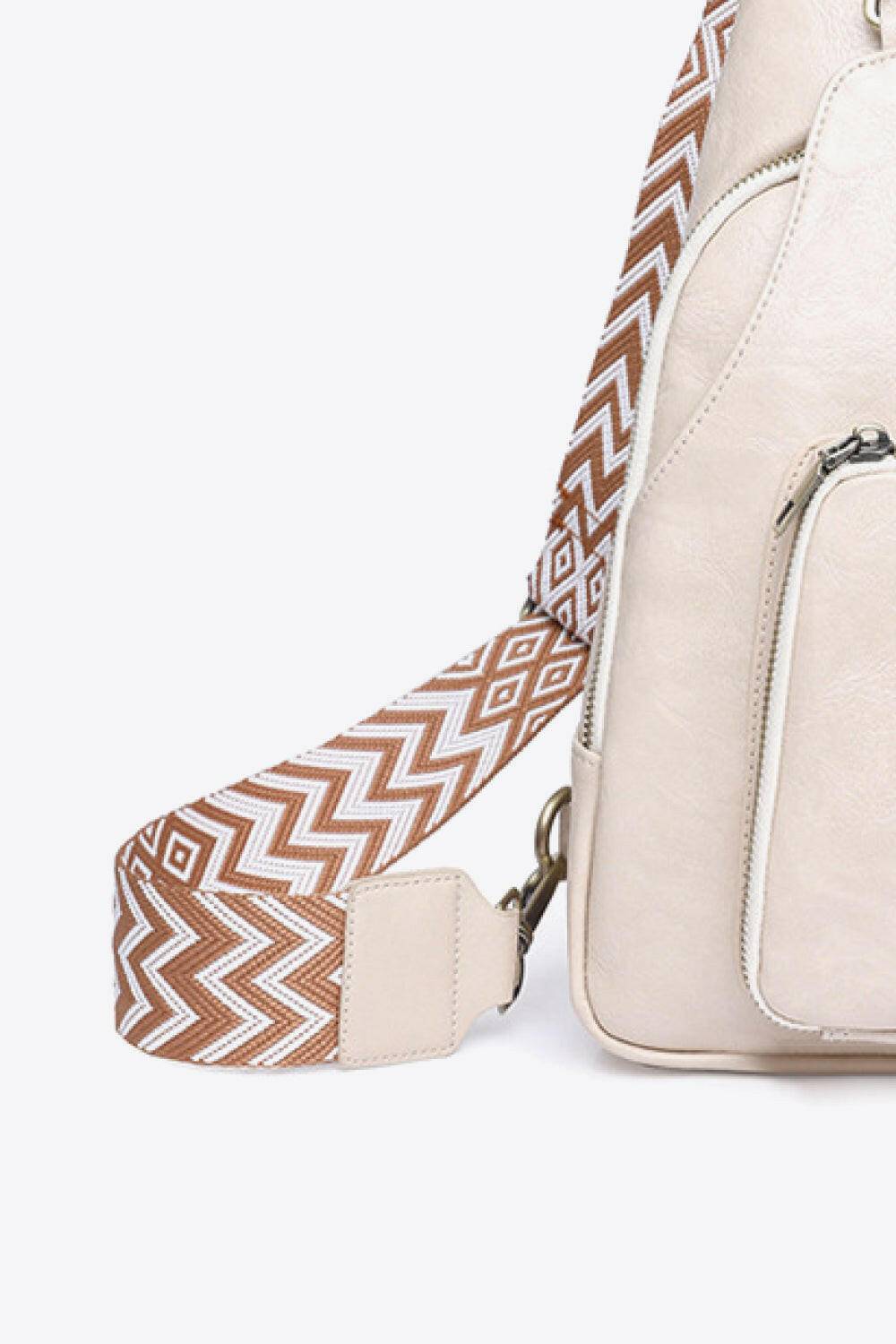 Take A Trip PU Leather Sling Bag - Carri's Cache