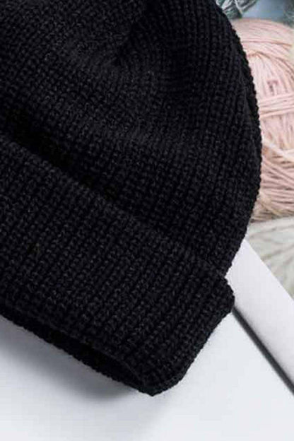 Cozy Rib-Knit Cuff Beanie - Carri's Cache