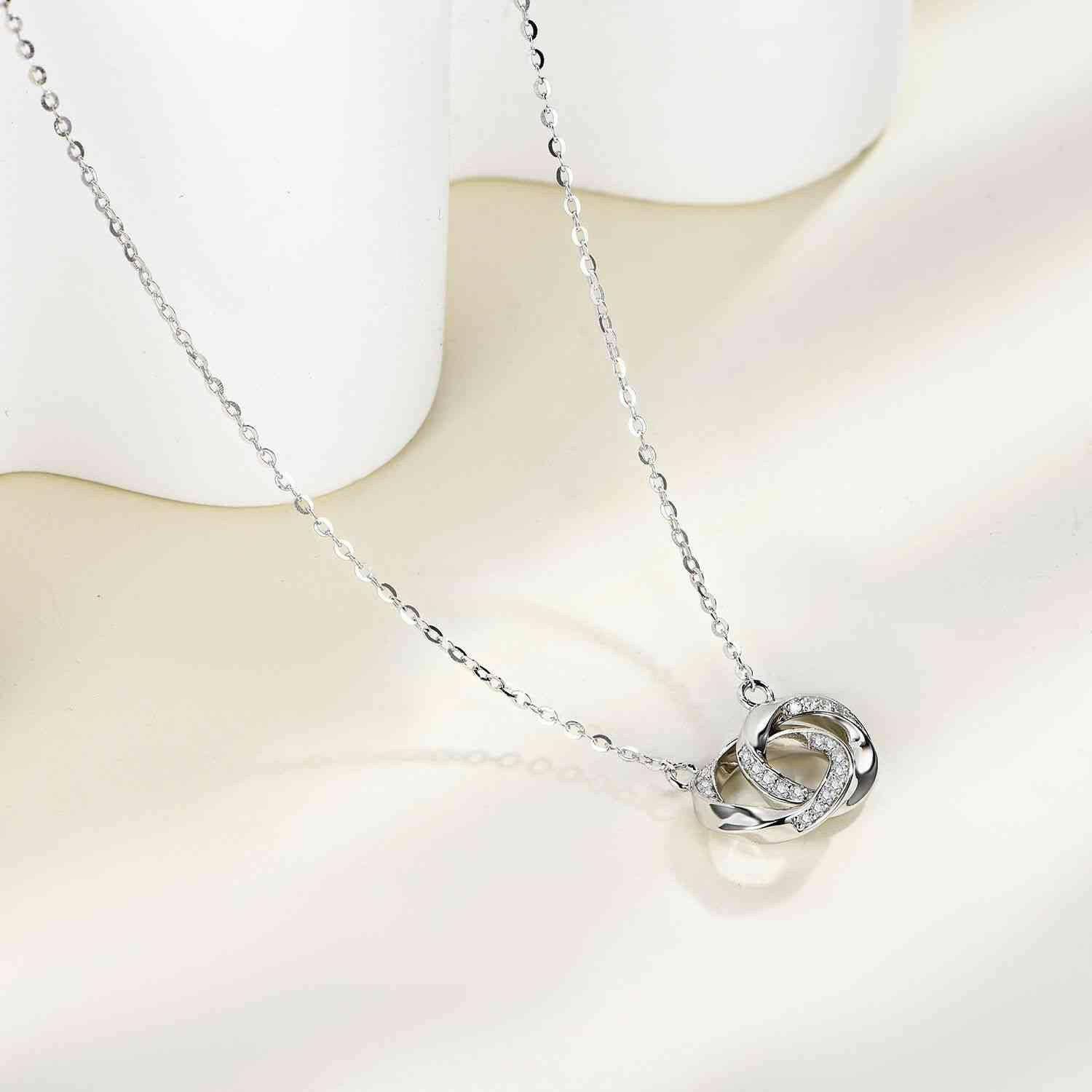 Moissanite 925 Sterling Silver Necklace - Carri's Cache