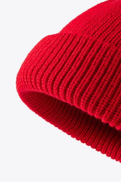 Calling For Winter Rib-Knit Beanie - Carri's Cache