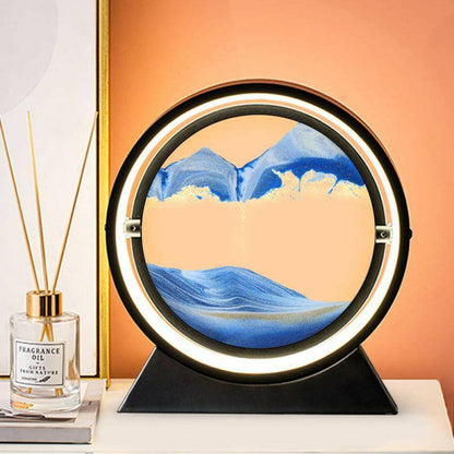 Moving Sand Art Round Glass Frame - Carri's Cache